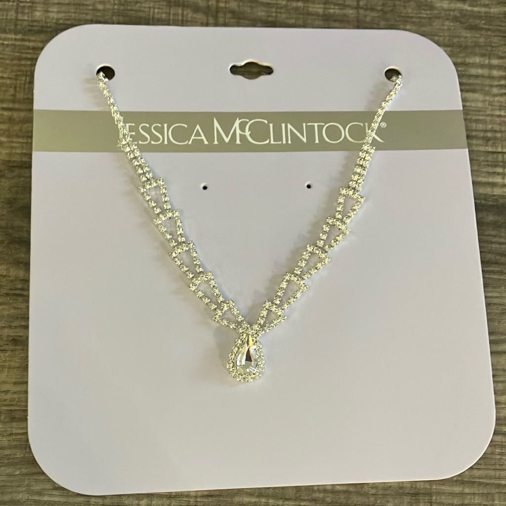 Jessica Mcclintock Silver Necklace